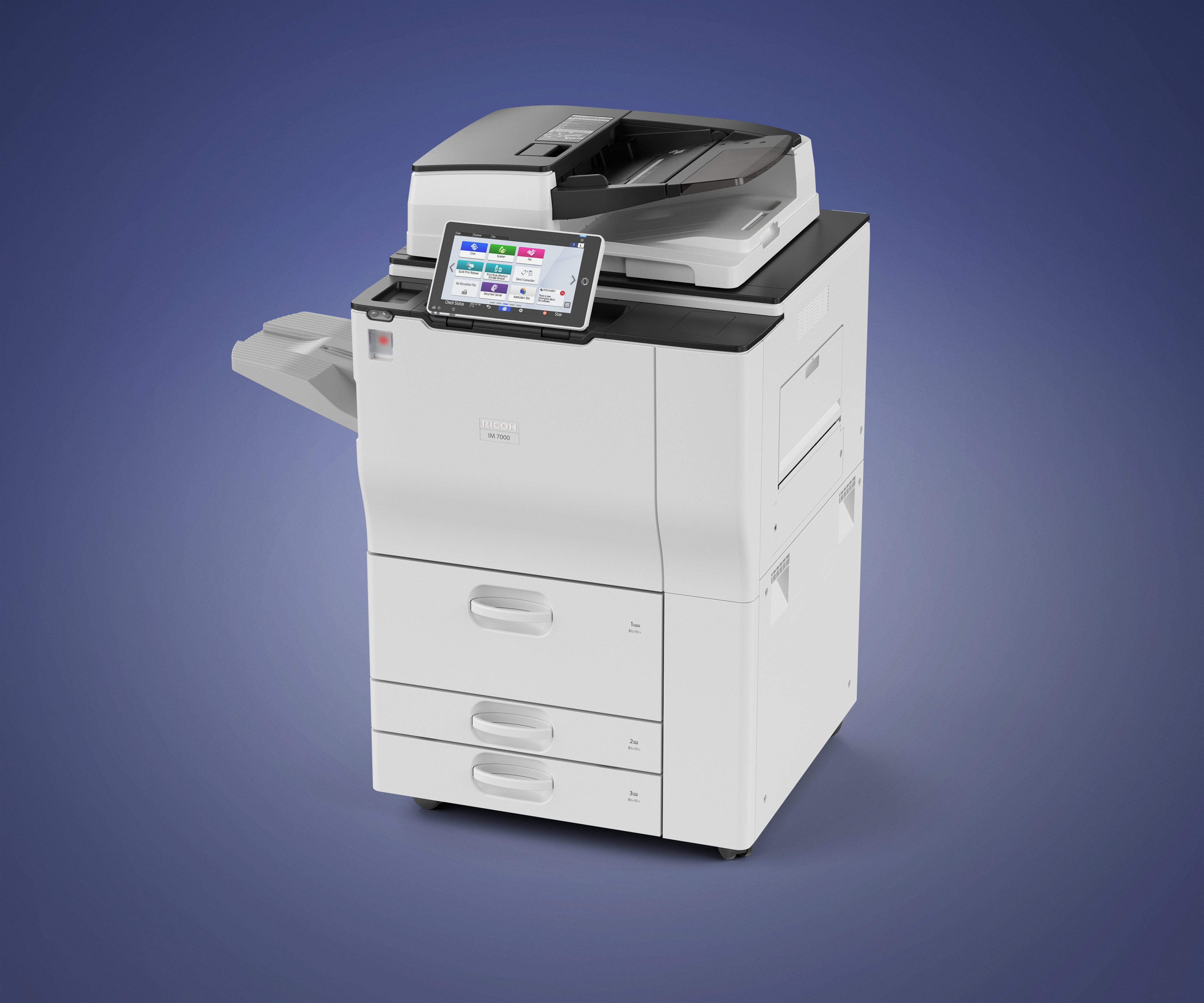 Ricoh IM 7000 Black and White Laser Multifunction Printer